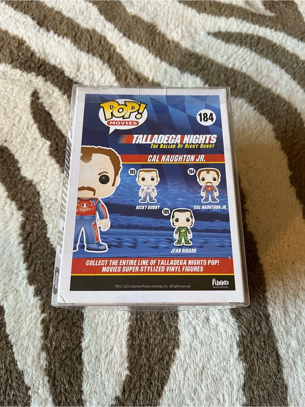 Funko Pop! Cal Naughton Jr. Vinyl Figure Talladega Nights - Picture 4 of 7